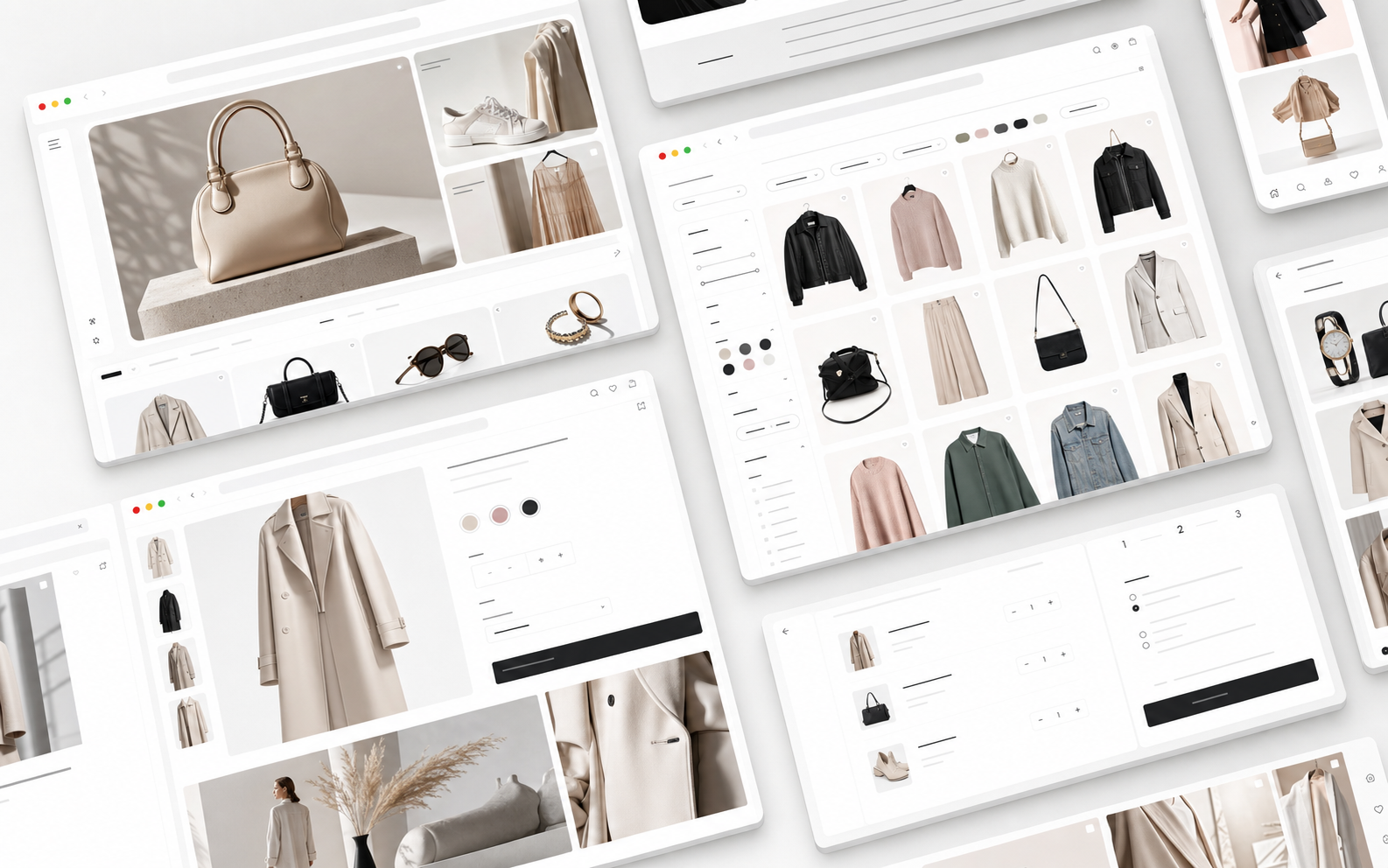 E-commerce interface